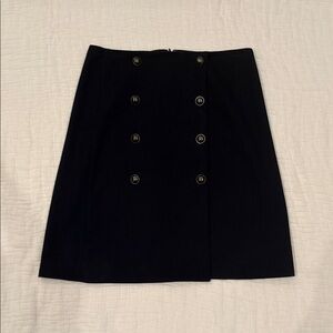Banana Republic Double-Breasted A-Line Skirt